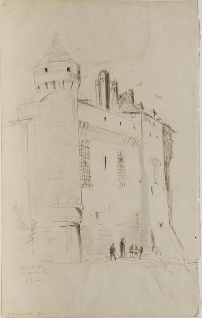 Drawing by Louis Marie Faudacq